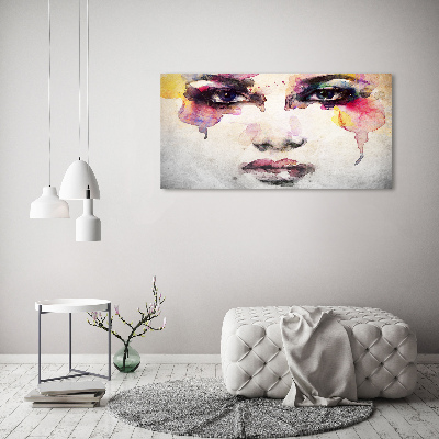 Acrylic wall picture Portrait of a woman