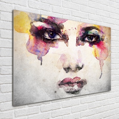 Acrylic wall picture Portrait of a woman