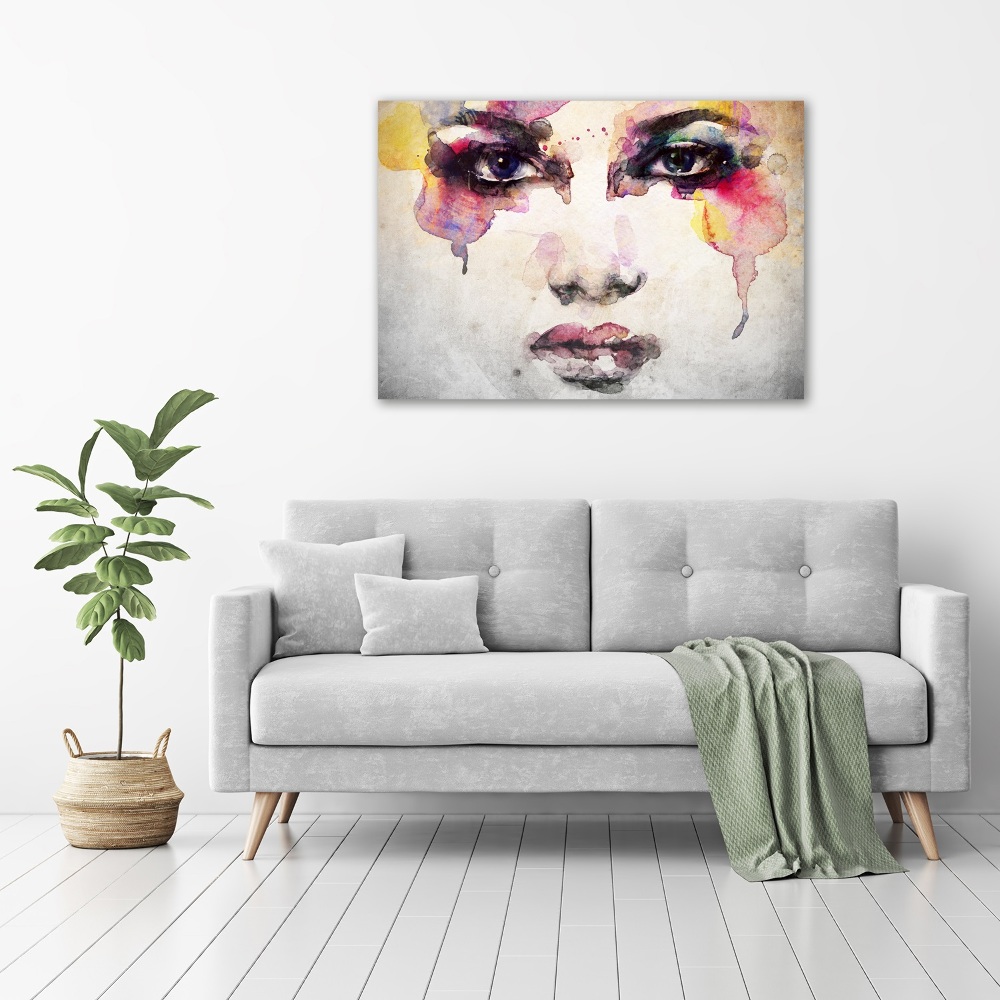 Acrylic wall picture Portrait of a woman