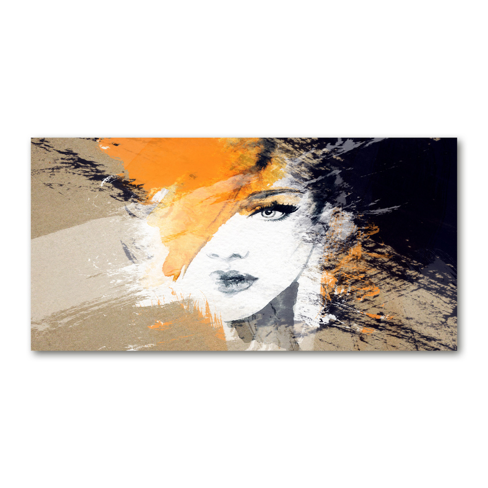 Acrylic wall picture Portrait of a woman