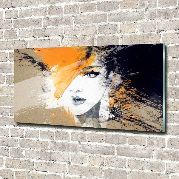 Acrylic wall picture Portrait of a woman