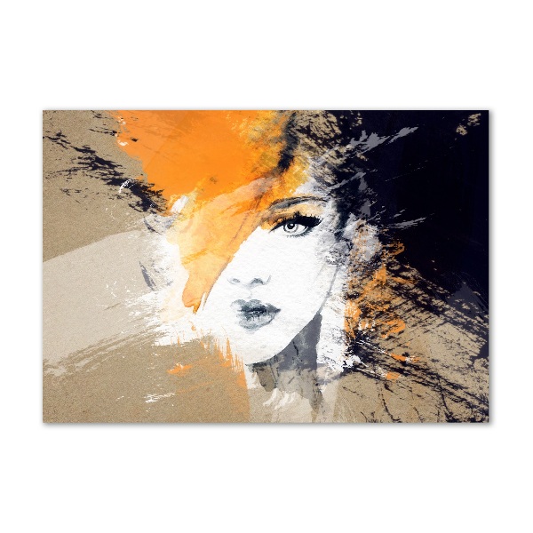 Acrylic wall picture Portrait of a woman