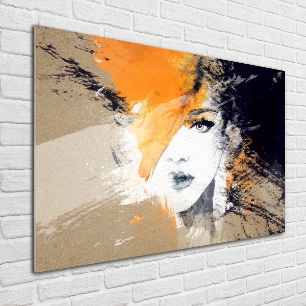 Acrylic wall picture Portrait of a woman