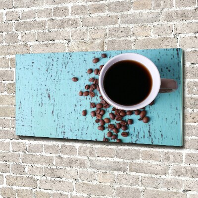 Wall art acrylic Black coffee