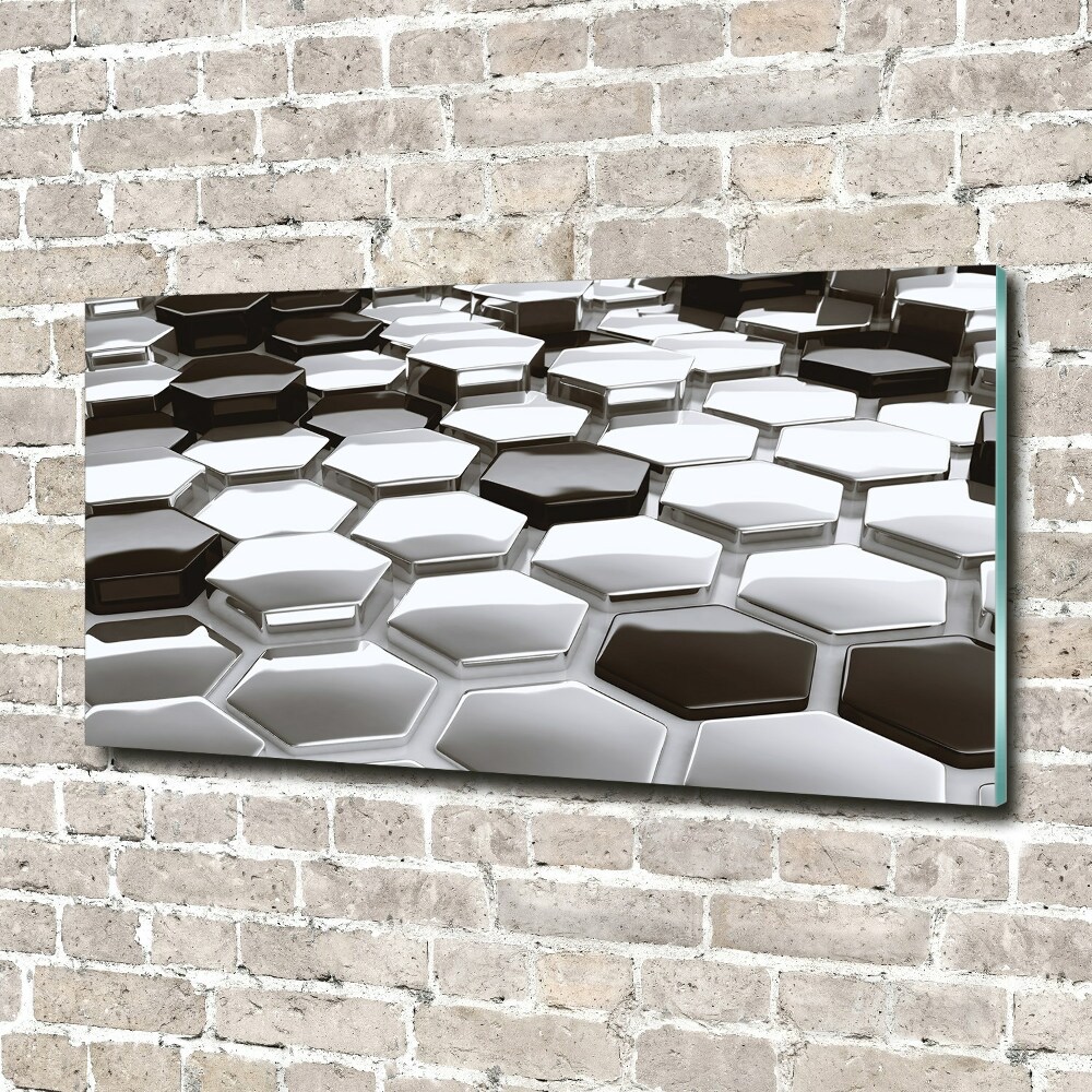 Acrylic wall picture 3D abstraction