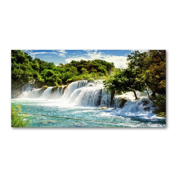 Print on acrylic KRKA waterfall