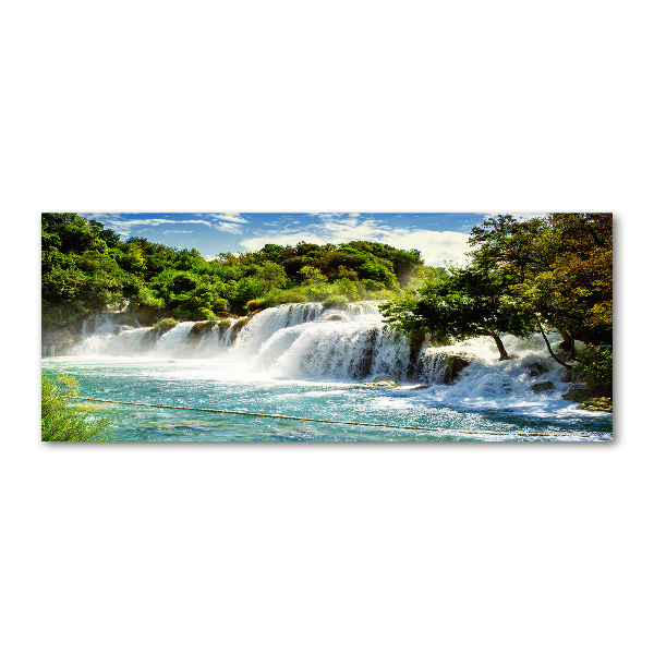 Print on acrylic KRKA waterfall