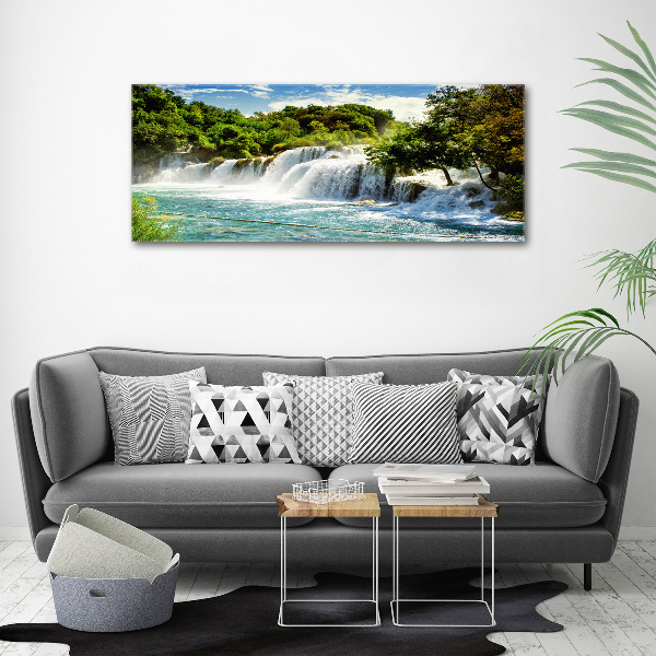 Print on acrylic KRKA waterfall