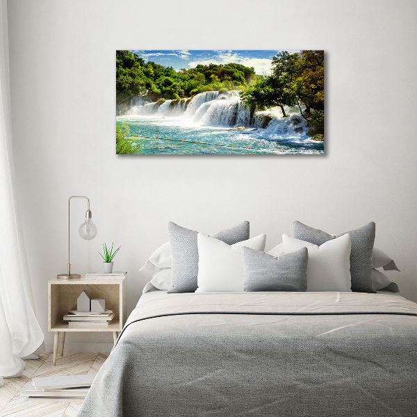 Print on acrylic KRKA waterfall