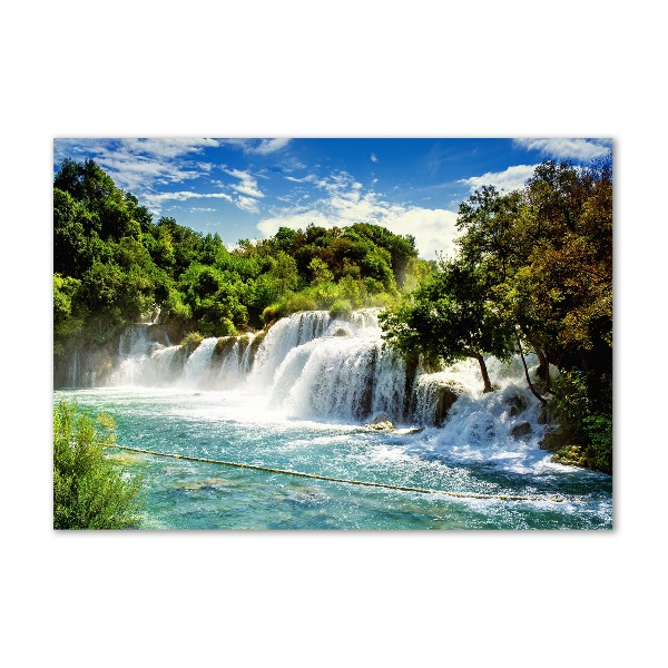 Print on acrylic KRKA waterfall