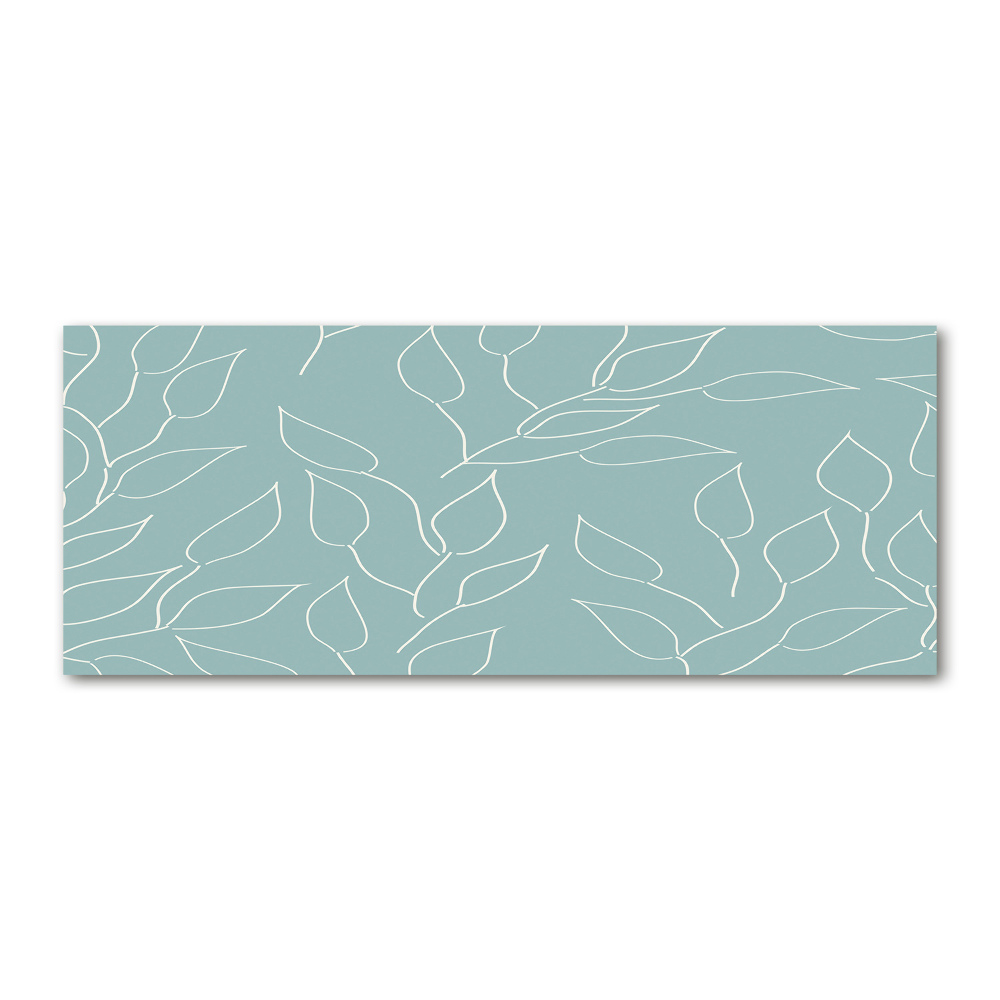 Print on acrylic Pattern leaves