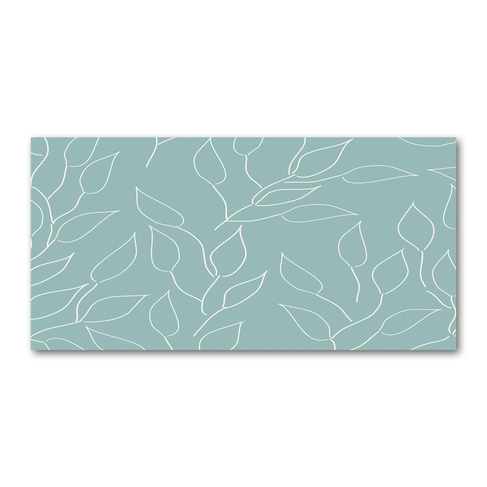 Print on acrylic Pattern leaves