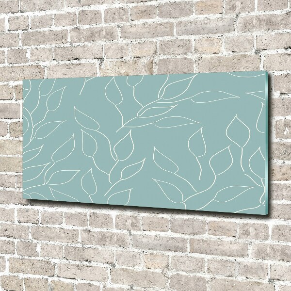 Print on acrylic Pattern leaves