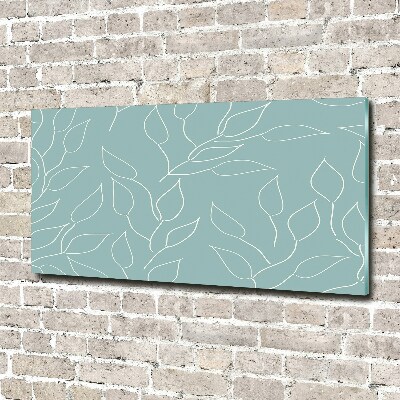 Print on acrylic Pattern leaves