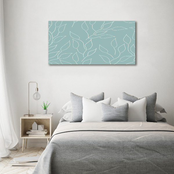 Print on acrylic Pattern leaves