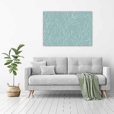 Print on acrylic Pattern leaves