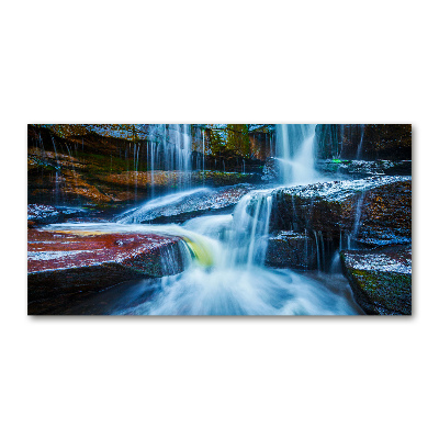 Print on acrylic Tropical waterfall