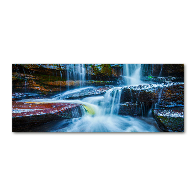 Print on acrylic Tropical waterfall