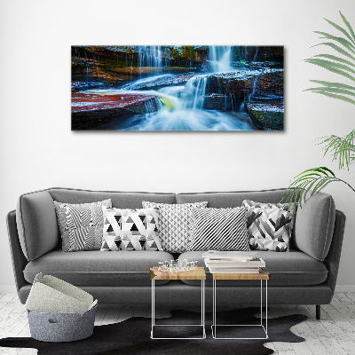 Print on acrylic Tropical waterfall