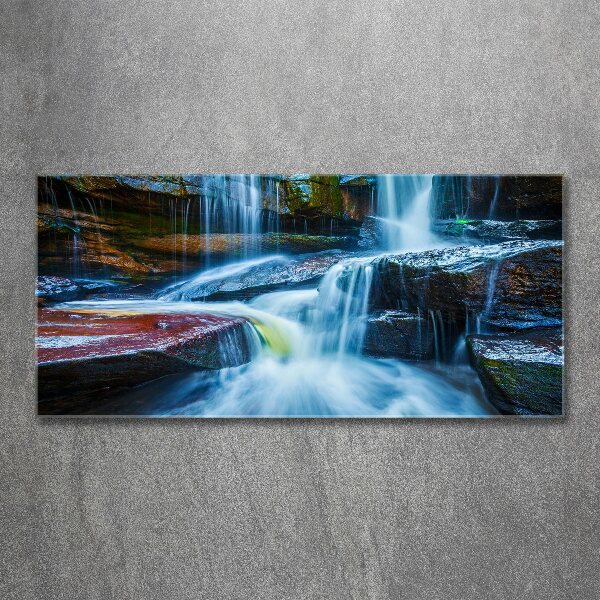 Print on acrylic Tropical waterfall