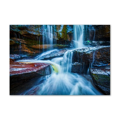 Print on acrylic Tropical waterfall