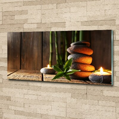 Print on acrylic Zen bamboo stones