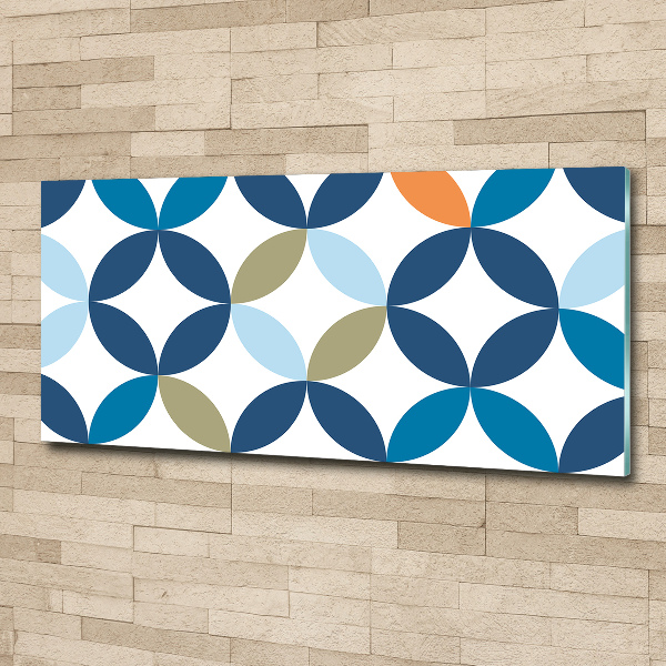 Print on acrylic Geometric background