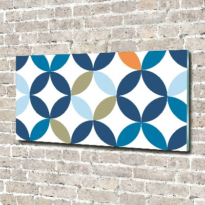 Print on acrylic Geometric background