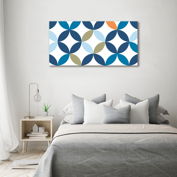 Print on acrylic Geometric background