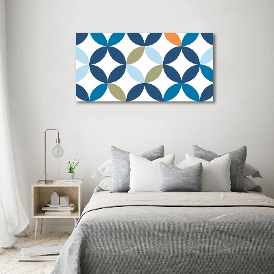 Print on acrylic Geometric background