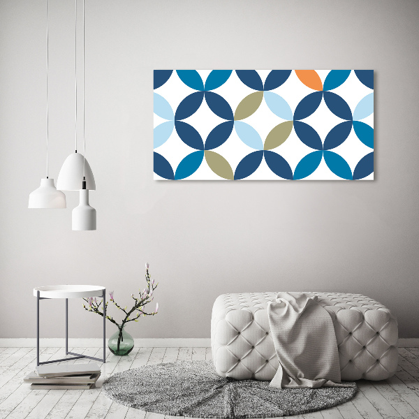 Print on acrylic Geometric background