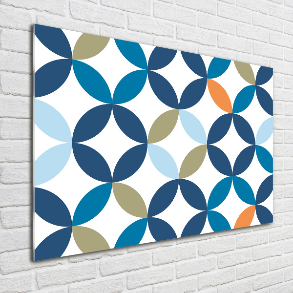 Print on acrylic Geometric background