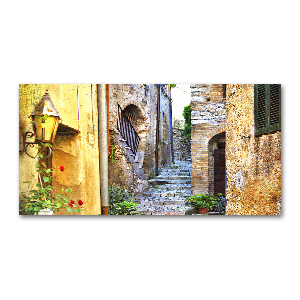 Print on acrylic Charming street