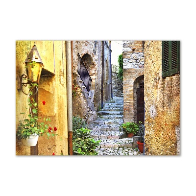 Print on acrylic Charming street