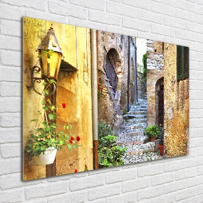 Print on acrylic Charming street