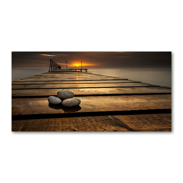 Print on acrylic Wooden pier