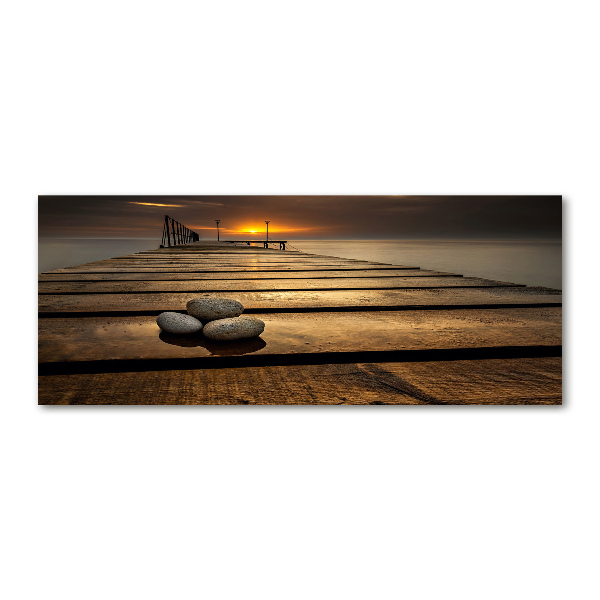 Print on acrylic Wooden pier