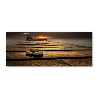 Print on acrylic Wooden pier