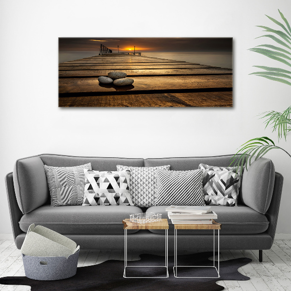 Print on acrylic Wooden pier