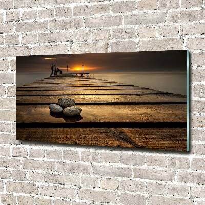 Print on acrylic Wooden pier