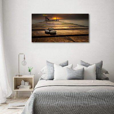 Print on acrylic Wooden pier