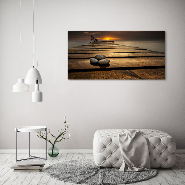 Print on acrylic Wooden pier