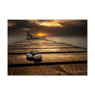 Print on acrylic Wooden pier