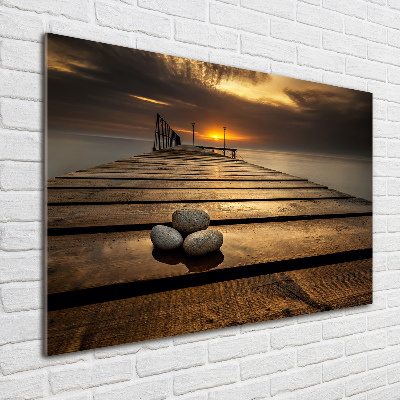 Print on acrylic Wooden pier