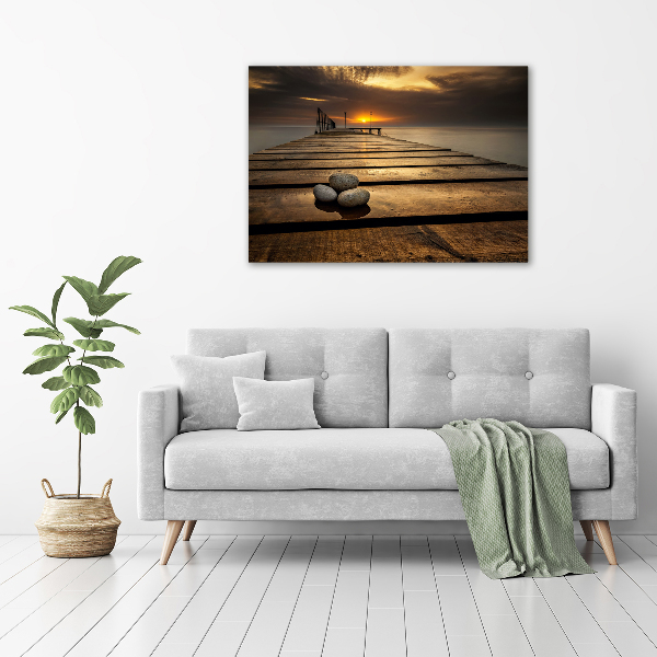 Print on acrylic Wooden pier