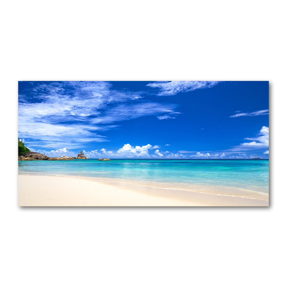 Wall art acrylic Tropical beach