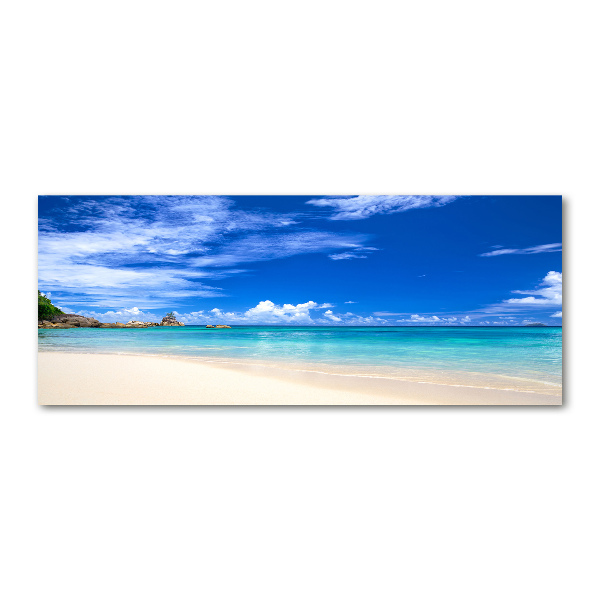 Wall art acrylic Tropical beach