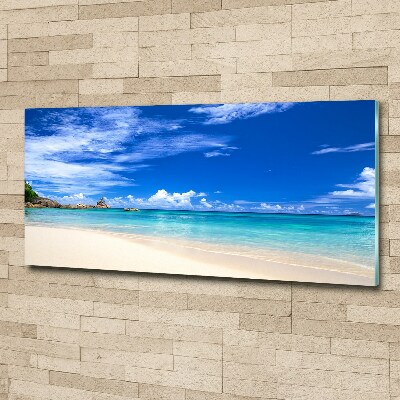 Wall art acrylic Tropical beach