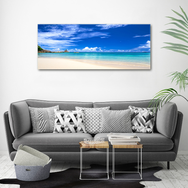 Wall art acrylic Tropical beach