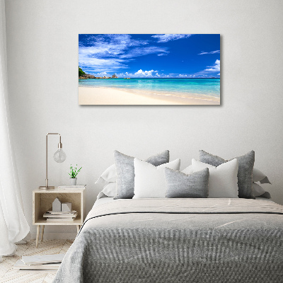 Wall art acrylic Tropical beach